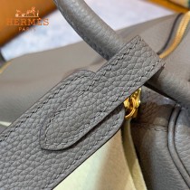 HERMES  锡器灰  原單  Lindy 琳迪