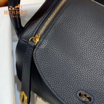 HERMES  黑色  原單  Lindy 琳迪