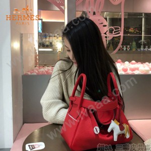 HERMES  大红  原單  Lindy 琳迪