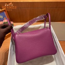 HERMES 海葵紫  原單  Lindy 琳迪