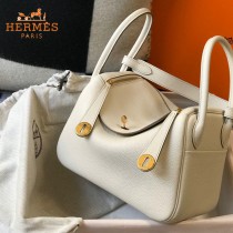 HERMES  奶昔白  原單  Lindy 琳迪