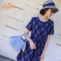 HERMES  亚麻蓝  原單  Lindy 琳迪