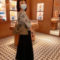 HERMES  大象灰  原單  Lindy 琳迪