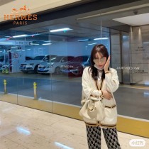 HERMES  奶昔白  原單  Lindy 琳迪