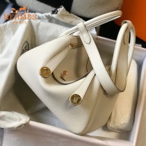 HERMES  奶昔白  原單  Lindy 琳迪