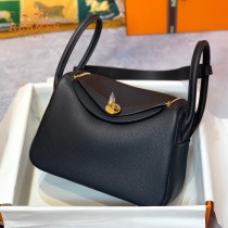 HERMES  黑色  原單  Lindy 琳迪