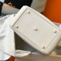 HERMES  奶昔白  原單  Lindy 琳迪