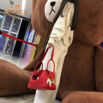 HERMES  大红  原單  Lindy 琳迪