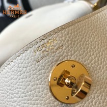 HERMES  奶昔白  原單  Lindy 琳迪