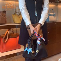 HERMES  黑色  原單  Lindy 琳迪
