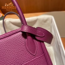 HERMES 海葵紫  原單  Lindy 琳迪