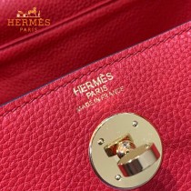 HERMES  大红  原單  Lindy 琳迪