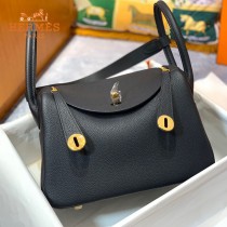 HERMES  黑色  原單  Lindy 琳迪