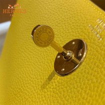 HERMES  琥珀黄  原單  Lindy 琳迪