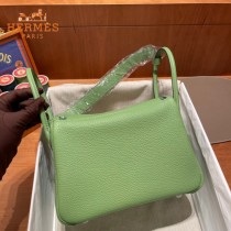 HERMES  牛油果绿  原單  Lindy 琳迪