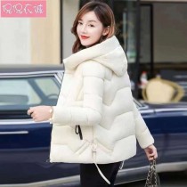新款冬季韓版棉衣女寬松外套修身短款棉服女面包服棉襖反季潮三個色M-6XL260件