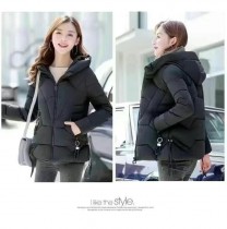新款冬季韓版棉衣女寬松外套修身短款棉服女面包服棉襖反季潮三個色M-6XL