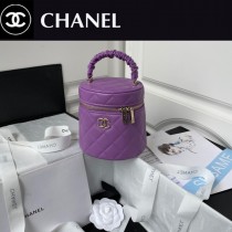 Chanel  AP2730-01   春夏原單小水桶手拎化妝包