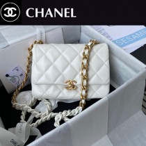 Chanel  AS3206-03  香奈兒原單春夏款新款中號口蓋包