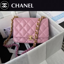 Chanel  AS3206-01  香奈兒原單春夏款新款中號口蓋包
