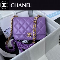 Chanel  AS3206-02  香奈兒原單春夏款新款中號口蓋包