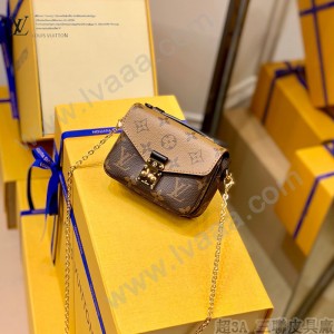 M80312 LV原單mini MICRO METIS鏈條包小號郵差包