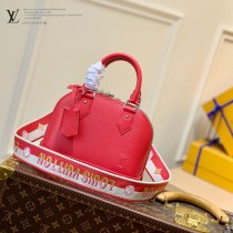 M59345-03   原單最新寬肩帶Alma BB 手袋此次取材 Epi 皮革