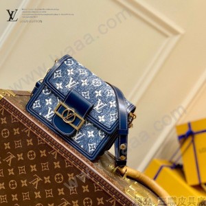 M59716藍色牛仔Dauphine 迷你手袋LV原單新款