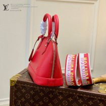 M59345-03   原單最新寬肩帶Alma BB 手袋此次取材 Epi 皮革