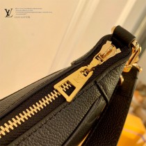 原單M46002黑色 Bagatelle BB 手袋令 Monogram 圖案歷經印花和壓印工藝