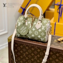 M46118原單 Speedy Bandouliere 20 手袋取材 Monogram Empreinte 牛皮革