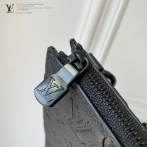 原單M59960黑色壓花 全新 Sac Plat Cross 手袋