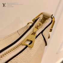 原單M46099奶白 Bagatelle BB 手袋令 Monogram 圖案歷經印花和壓印工藝