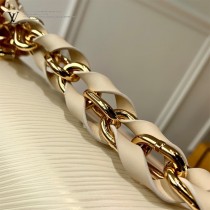 M59896-01  原單Twist 中號手袋 取材品牌標誌性 Epi 皮革