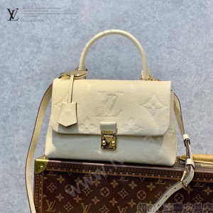 M45976-01  LV原單新款Madeleine中號壓花手提斜背包