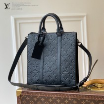 原單M59960黑色壓花 全新 Sac Plat Cross 手袋