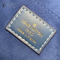 M59631藍色牛仔Dauphine 中號手袋LV原單新款經典logo牛仔布