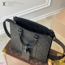 原單M59960黑色壓花 全新 Sac Plat Cross 手袋
