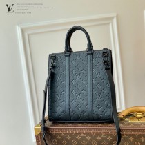 原單M59960黑色壓花 全新 Sac Plat Cross 手袋