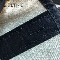 191142-002   CELINE 賽琳原單TRIOMPHE 刺繡織物抽繩包水桶包