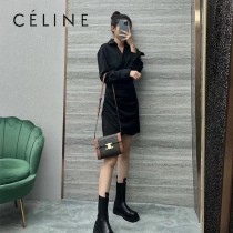 CELINE賽琳 原單TRIOMPHE Woc老花信封包