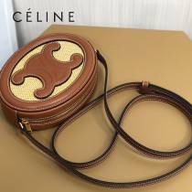 101703 CELINE 賽琳原單新款編織小月餅