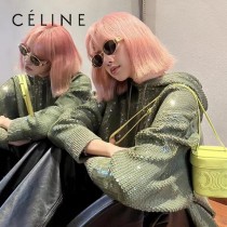 CELINE賽琳 原單春夏新款BOXTRIOMPHE系列手袋立體小水桶