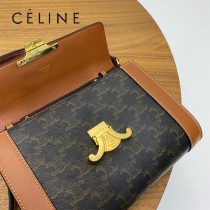 CELINE賽琳 原單TRIOMPHE Woc老花信封包