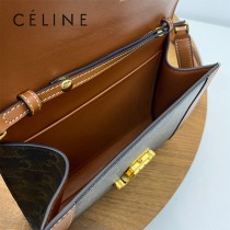 CELINE賽琳 原單TRIOMPHE Woc老花信封包