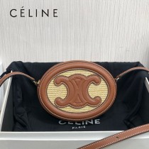 101703 CELINE 賽琳原單新款編織小月餅