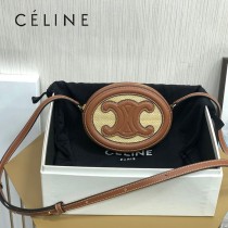 101703 CELINE 賽琳原單新款編織小月餅