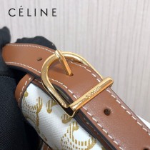 191142-02  CELINE 賽琳原單TRIOMPHE 印花抽繩包水桶包