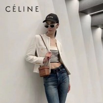 CELINE賽琳 原單春夏新款BOXTRIOMPHE系列手袋立體小水桶