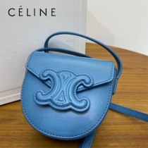 CELINE賽琳  原單新品上線Cuir Besace迷你馬鞍包 迷你尺寸